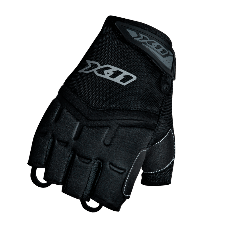 Luva X11 Fit X 1/2 Dedo Masculina Preta Original