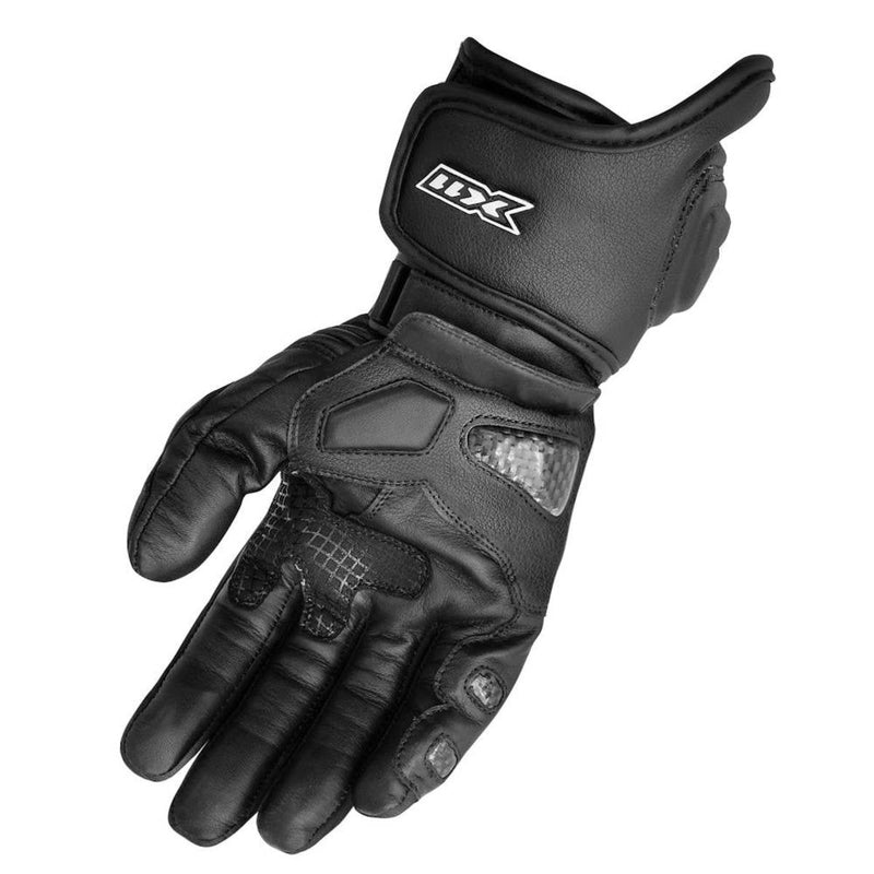 Luvas X11 Epic Full Leather (Couro Bovino) Longas Preta