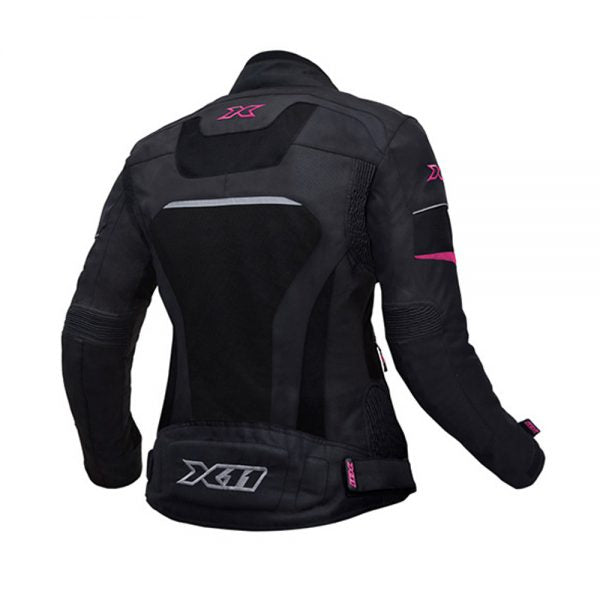 Jaqueta X11 Breeze Feminina Preto/Rosa Original