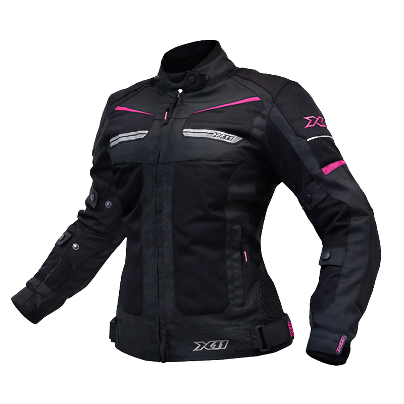 Jaqueta X11 Breeze Feminina Preto/Rosa Original