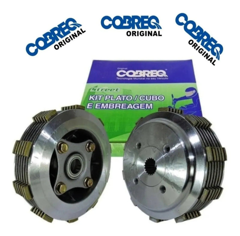 Kit Revisão Honda Biz 125 Kit Relação Riffel + Kit Embreagem