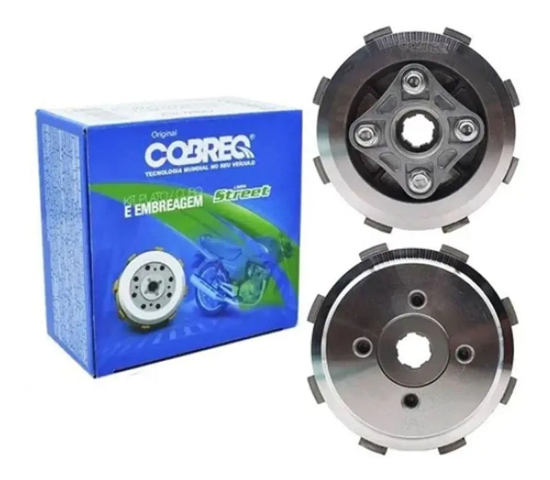 Kit Revisão Honda Biz 125 Kit Relação Riffel + Kit Embreagem