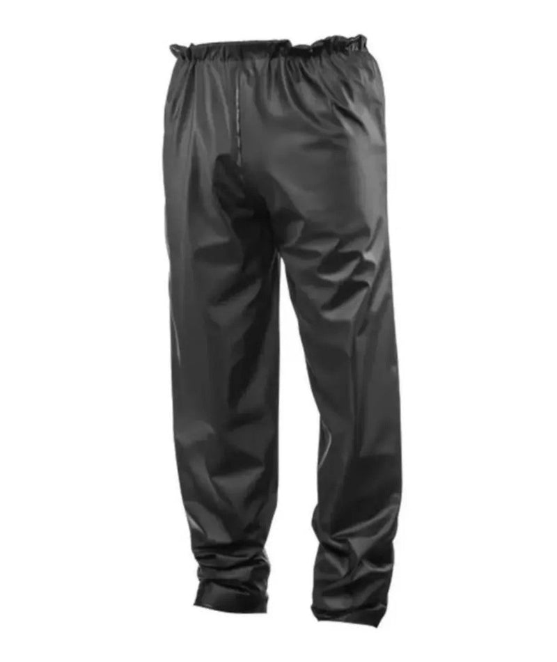 Conjunto Capa de Chuva Masculina Delta Preta Sem Capuz