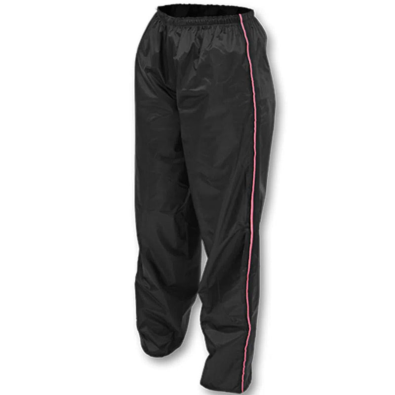 Conjunto Capa de Chuva Feminina Delta New Star Preto e Rosa