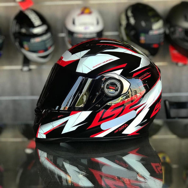 CAPACETE LS2 CLASSIC DRAZE VERMELHO