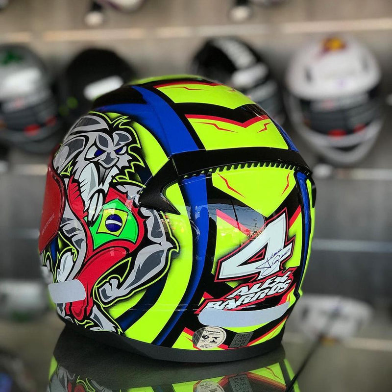CAPACETE LS2 RAPID ALEX BARROS AZUL