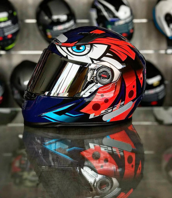 CAPACETE LS2 CLASSIC TRIBAL LARANJA