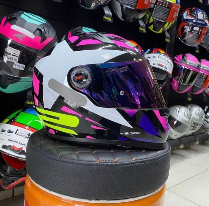 CAPACETE LS2 CLASSIC STARWAR ROSA