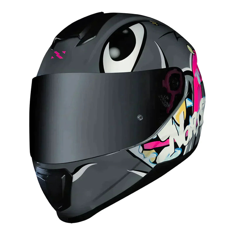 CAPACETE NORISK CAPACETE RAZOR MAD CINZA