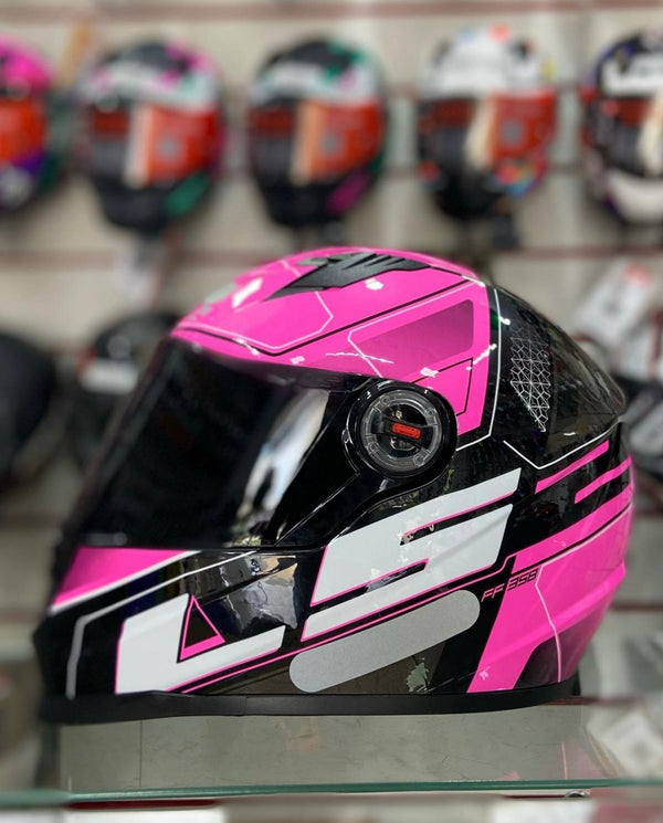 Capacete Ls2 ff358 Ultra rosa