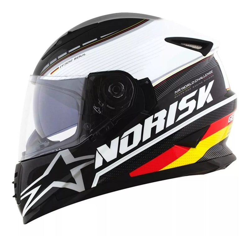 CAPACETE NORISK SOUL FF302 GRAN PRIX GERMANY