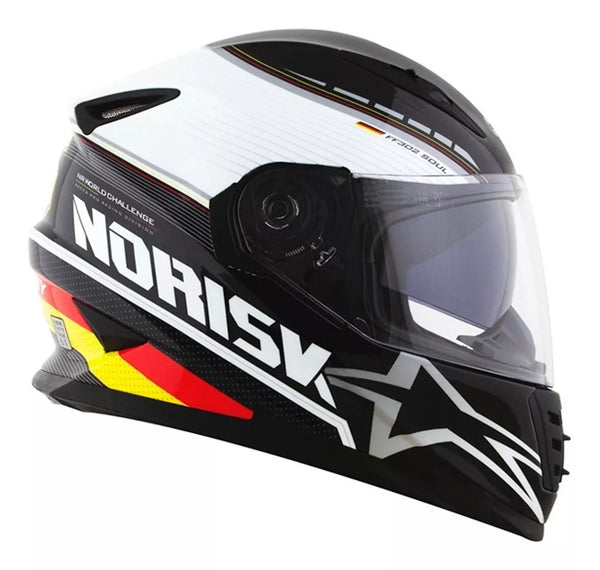 CAPACETE NORISK SOUL FF302 GRAN PRIX GERMANY