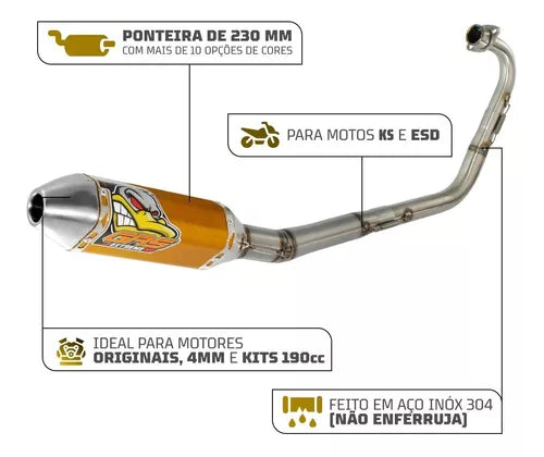 Escapamento Grs Extreme Hp - APENAS HOJE!