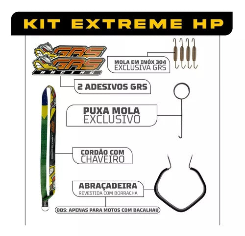 Escapamento Grs Extreme Hp - APENAS HOJE!