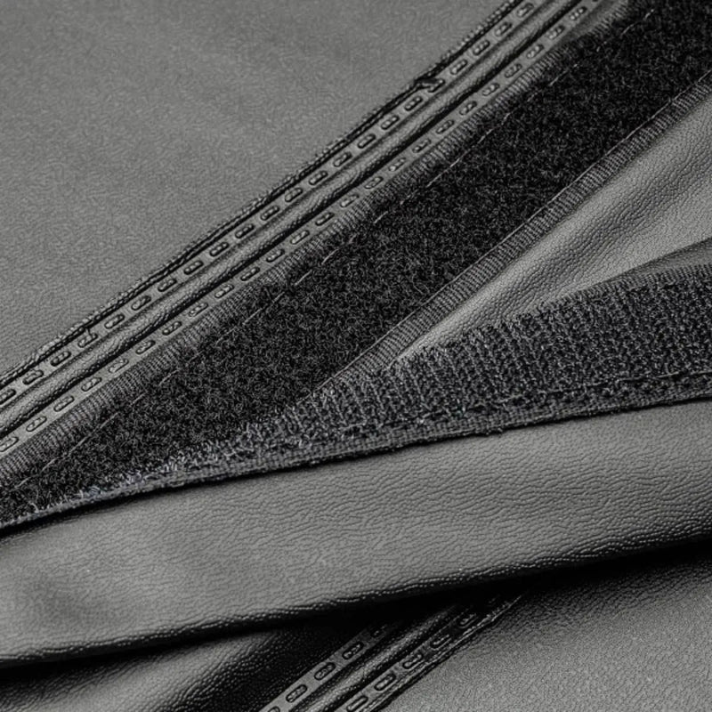 Conjunto Capa de Chuva Masculina Delta Preta Sem Capuz