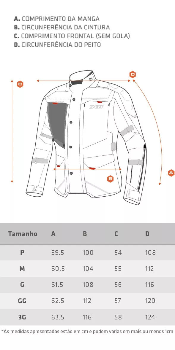 Kit Casal Jaqueta Expedition Preto Fem e Masc X11 Tam M e G