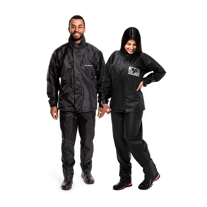 Kit Conjunto Capa de Chuva Masc/Fem Tam GG e G Pantaneiro
