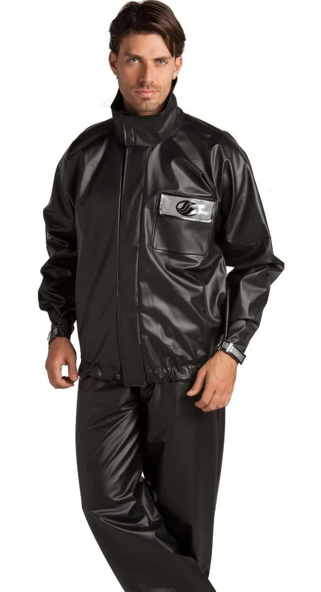 Capa/Conjunto De Chuva 100% Impermeável Moto Alba Europa
