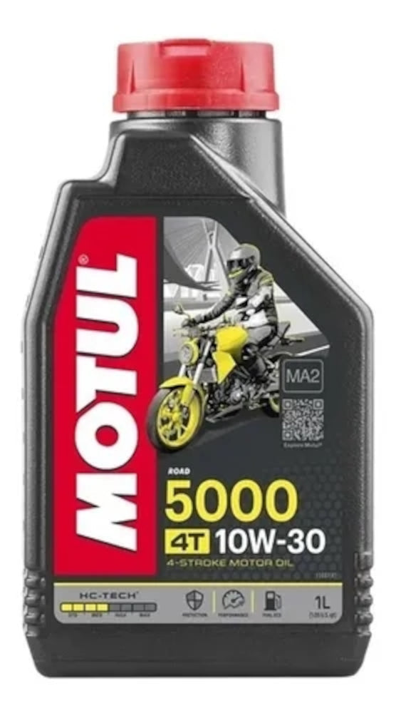 Kit Revisão CG 18/.. - 3L Motul 10w30 + Filtros + Freios