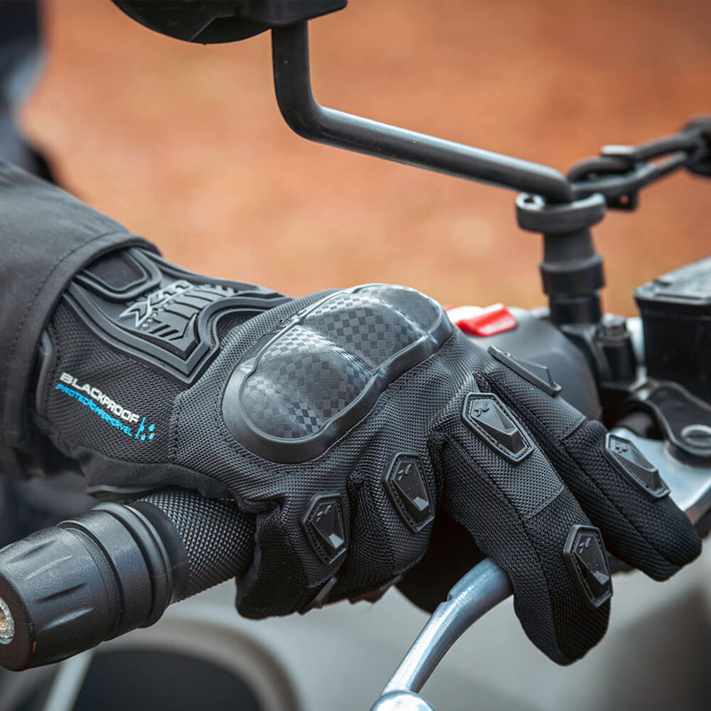 Luva X11 Motociclista Blackproof Impermeável Preto