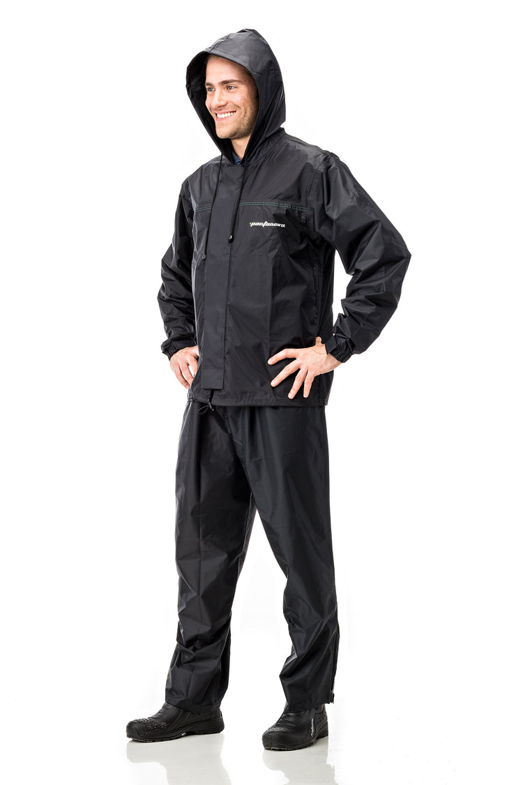 Capa Chuva Motoqueiro Masculino Pantaneiro Nylon C/ Capuz
