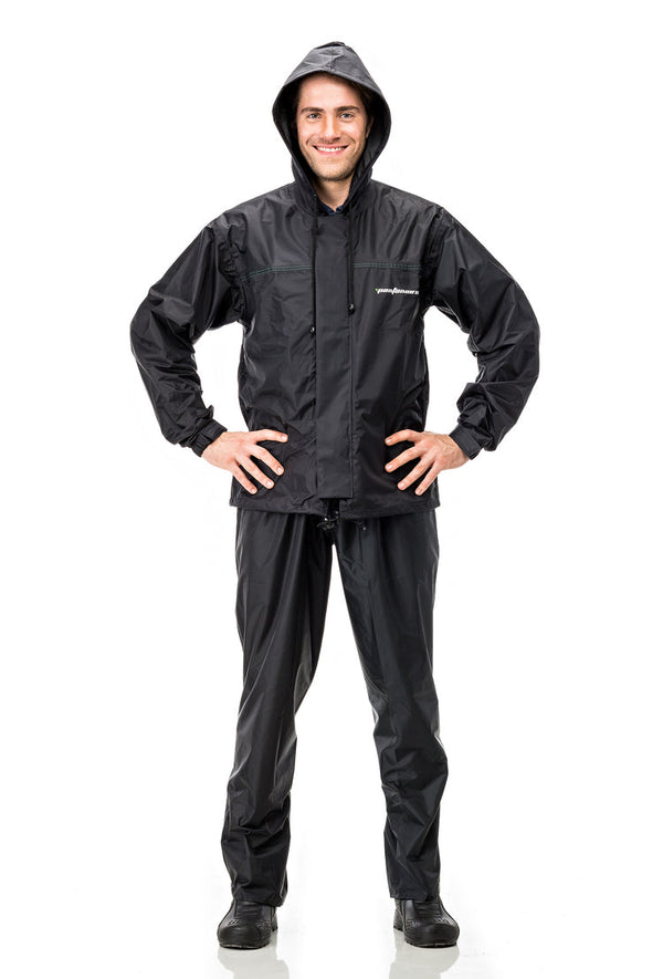 Capa Chuva Motoqueiro Masculino Pantaneiro Nylon C/ Capuz