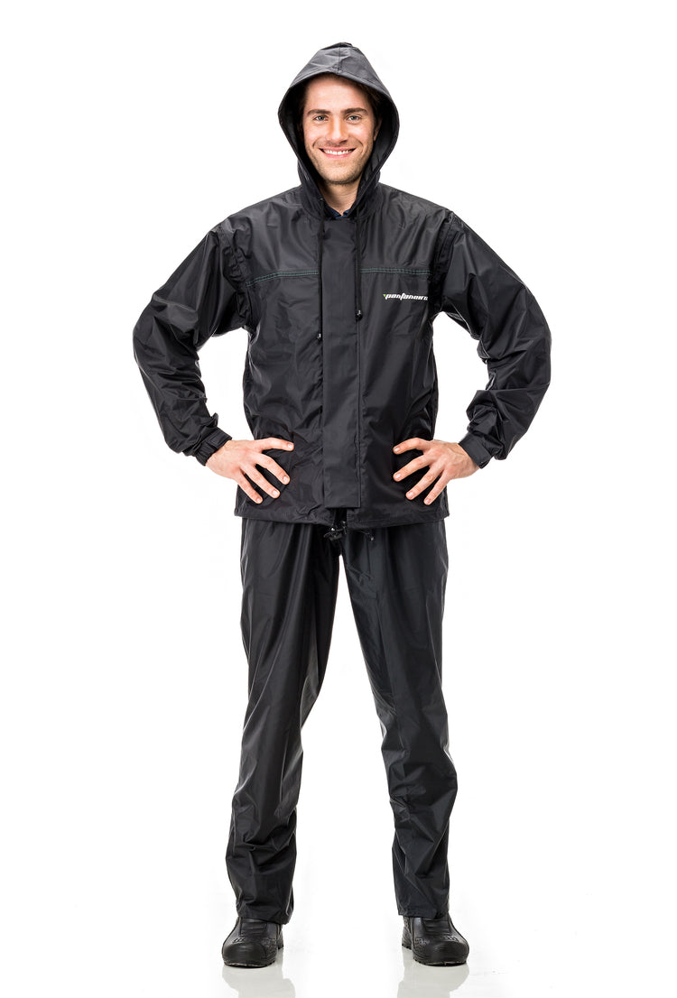 Capa Chuva Motoqueiro Masculino Pantaneiro Nylon C/ Capuz