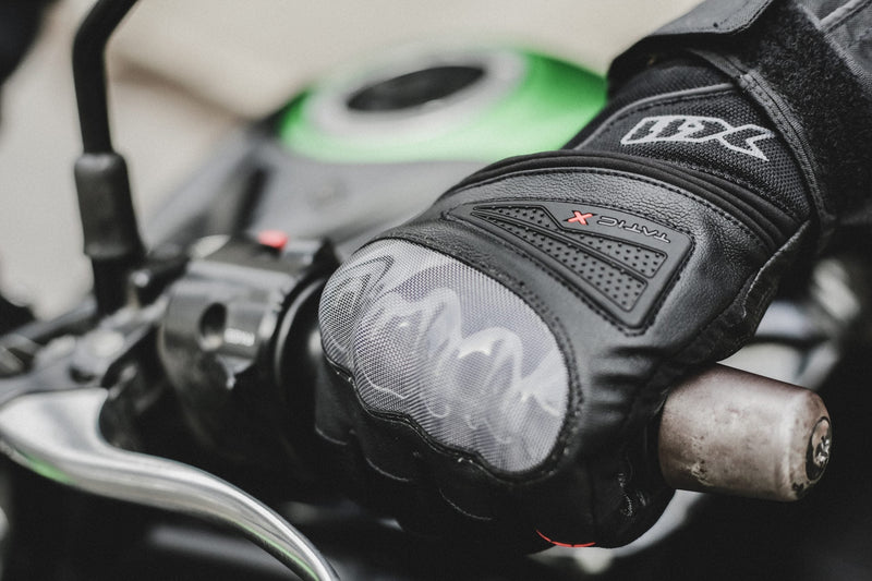 Luva X11 Motociclista  Tatic X Com Proteções Preta