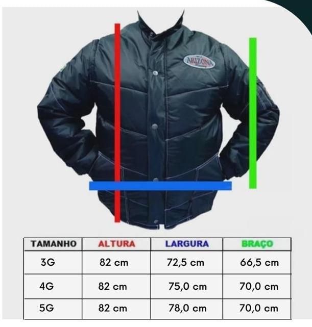 Jaqueta Tradicional Masculina Arizona Motoboy Preta