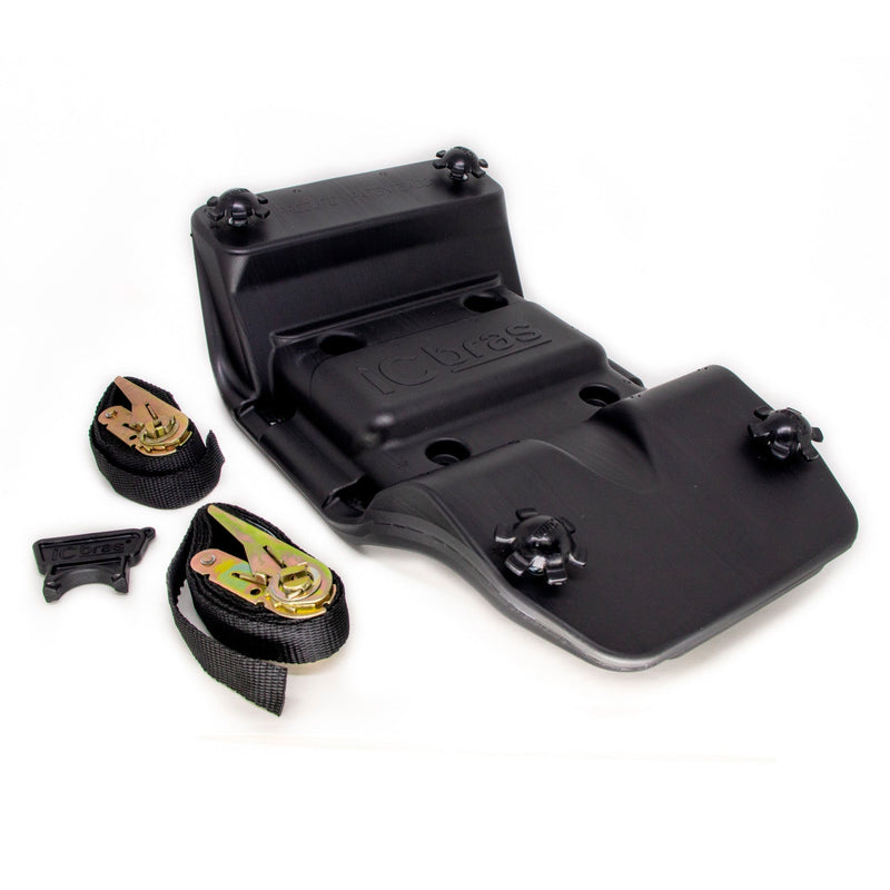 Baú Motoboy Preto 100 litros com Suporte ICBRAS