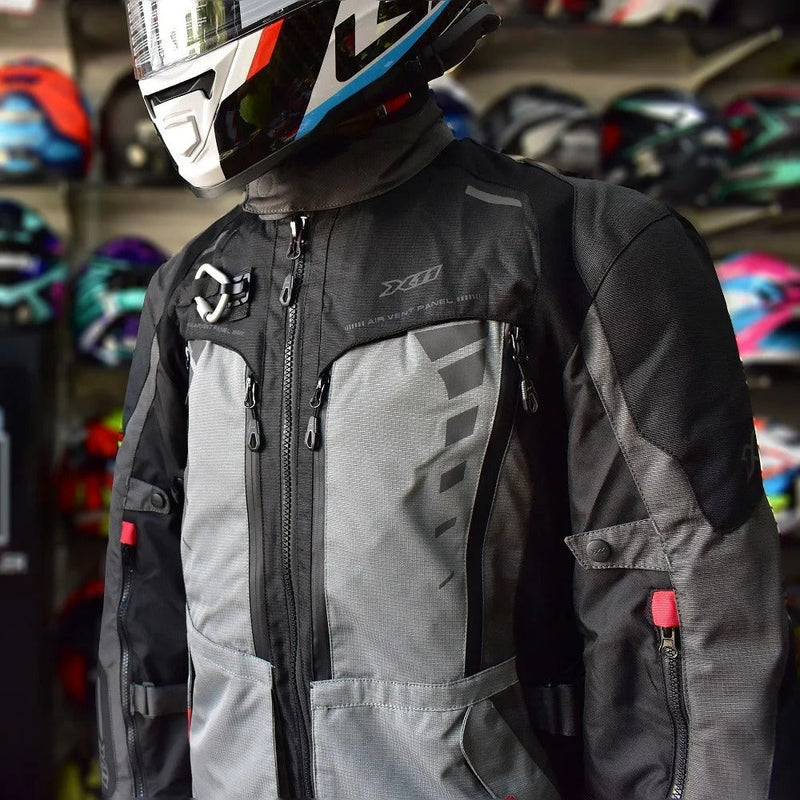 Jaqueta X11 Expedition Masculina Cor Cinza/Preto Impermeável