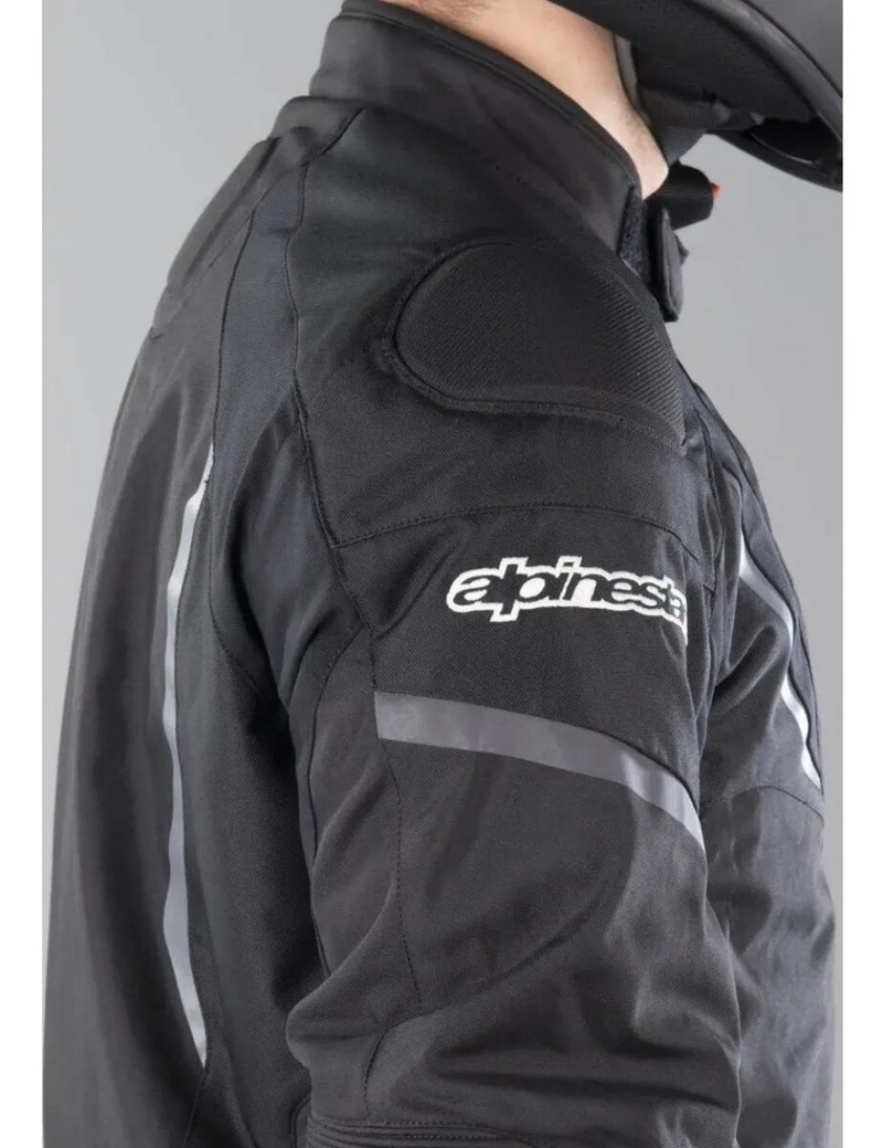 Jaqueta Alpinestars T Jaws V3 Wp Impermeável Preto Masculino
