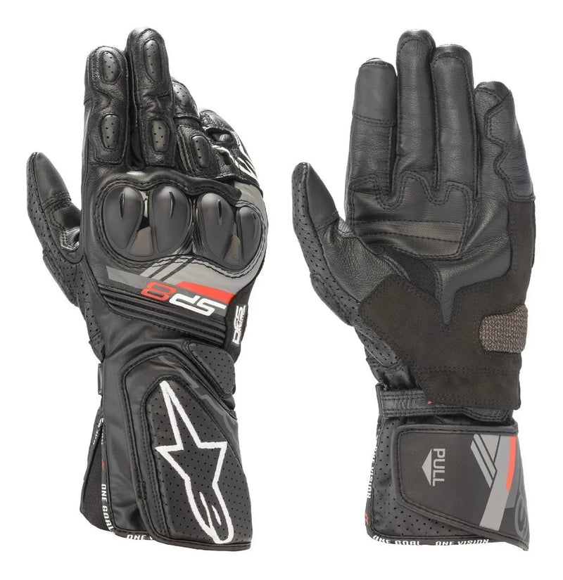 Luva Alpinestars Sp 8 V3 Masculina Cor Preto