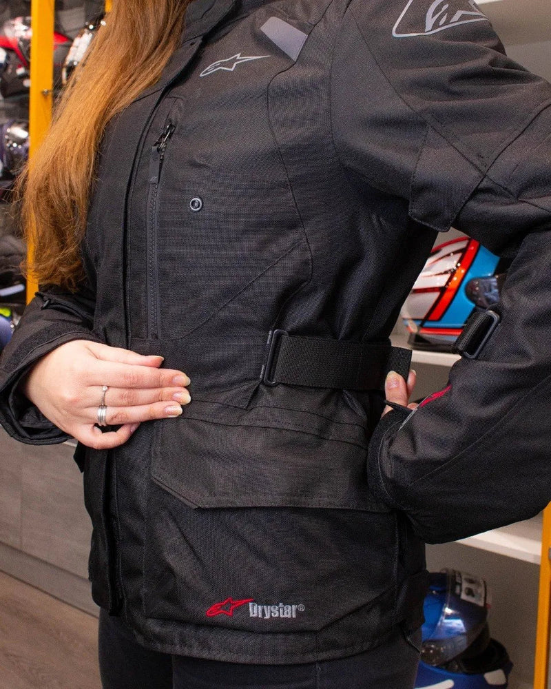 Jaqueta Alpinestars Stella Andes V3 Drystar Fem Preto/Cinza