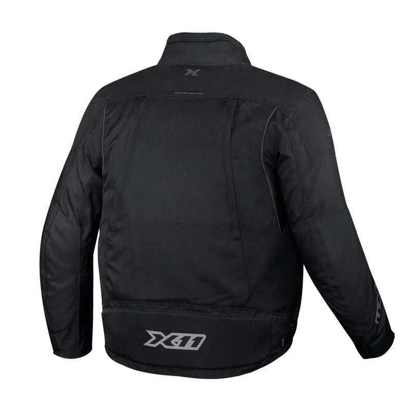 Jaqueta X11 Stretch Preto Masculina Impermeável Plus Size