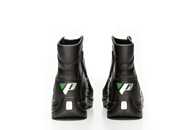 Bota de Chuva Impermeável Cano Curto Preto Pantaneiro
