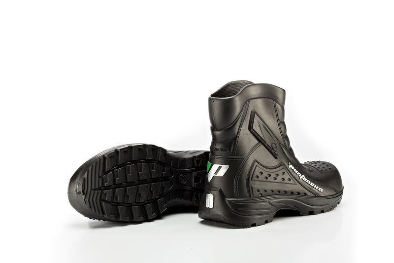 Bota de Chuva Impermeável Cano Curto Preto Pantaneiro