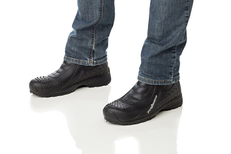 Bota de Chuva Impermeável Cano Curto Preto Pantaneiro