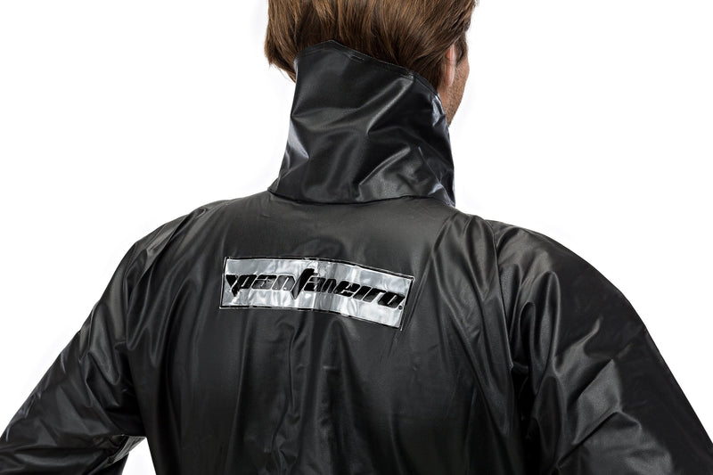 Capa Chuva Motoqueiro PVC Tornado C/ Gola E Bolso Pantaneiro