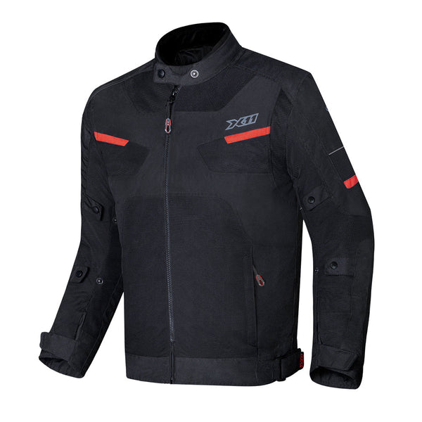 Jaqueta X11 Breeze 2 Impermeável Masculina Preto/Vermelho
