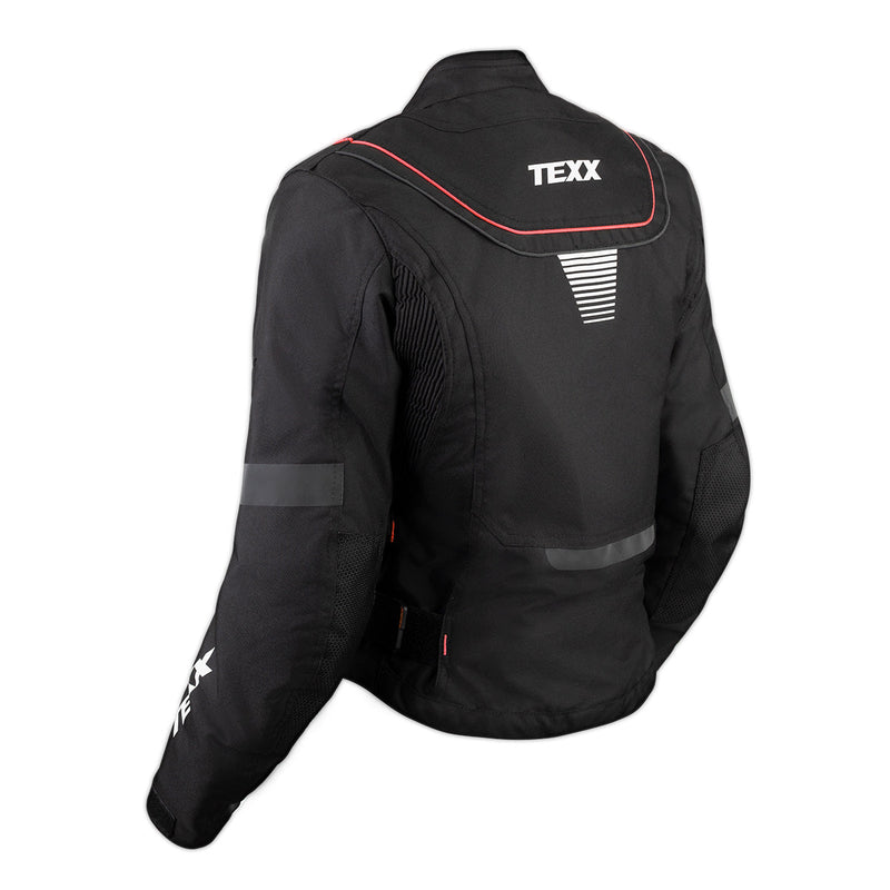 Jaqueta Feminina New Strike V2 Lady Preto/Vermelho Texx