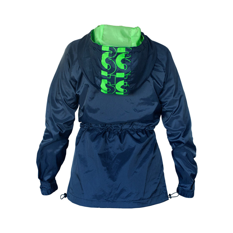 Jaqueta Corta-Vento Motonic Start Feminina Azul e Verde