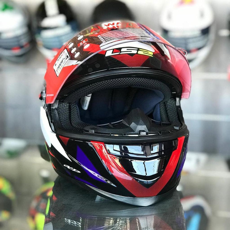CAPACETE LS2 CLASSIC FF358 STARWAR VERMELHO
