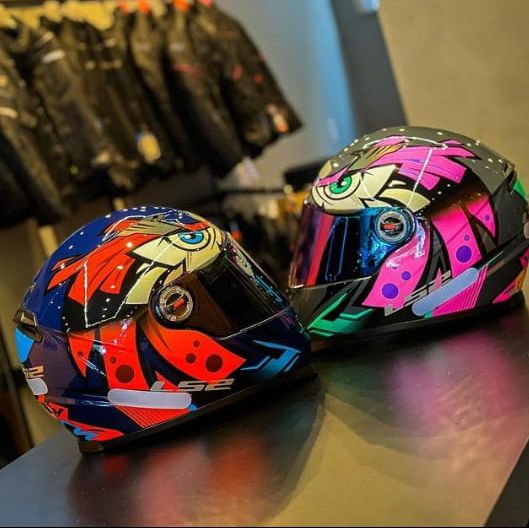 COMBO CASAL - LS2 FF358 TRIBAL