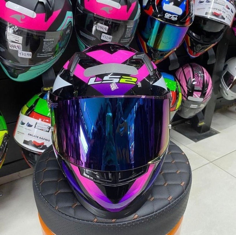 CAPACETE LS2 CLASSIC STARWAR ROSA