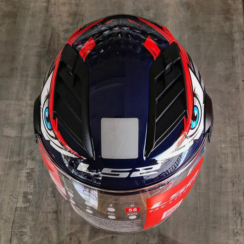 CAPACETE LS2 AIRFLOW TRIBAL LARANJA